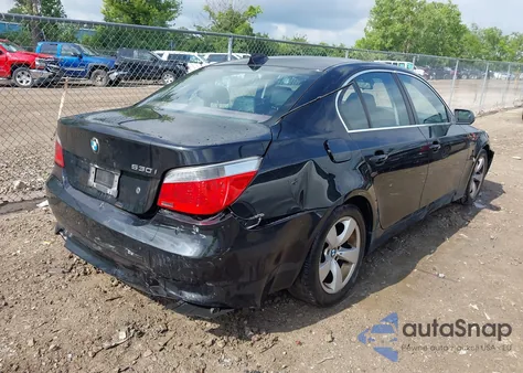 2004 BMW 530I z USA, uszkodzony, nr VIN WBANA73564B804149